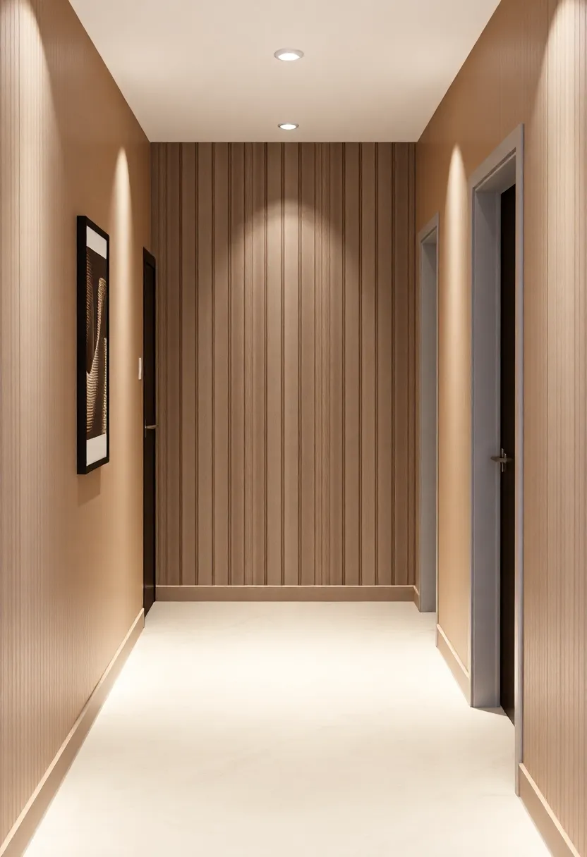 30+ Elegant Wall Trim Ideas to Elevate Your Living Space - 19. Vertical Paneling