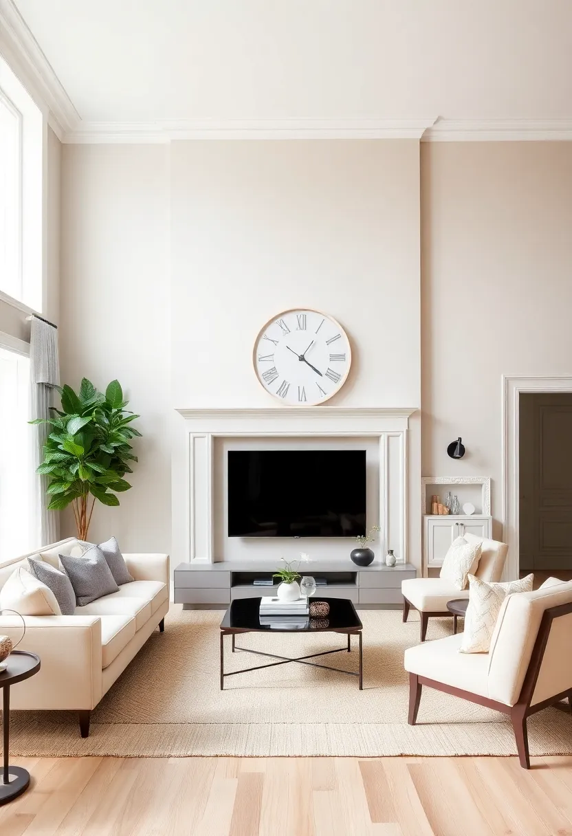 30+ Elegant Wall Trim Ideas to Elevate Your Living Space - 29. Monochromatic Trim Styles