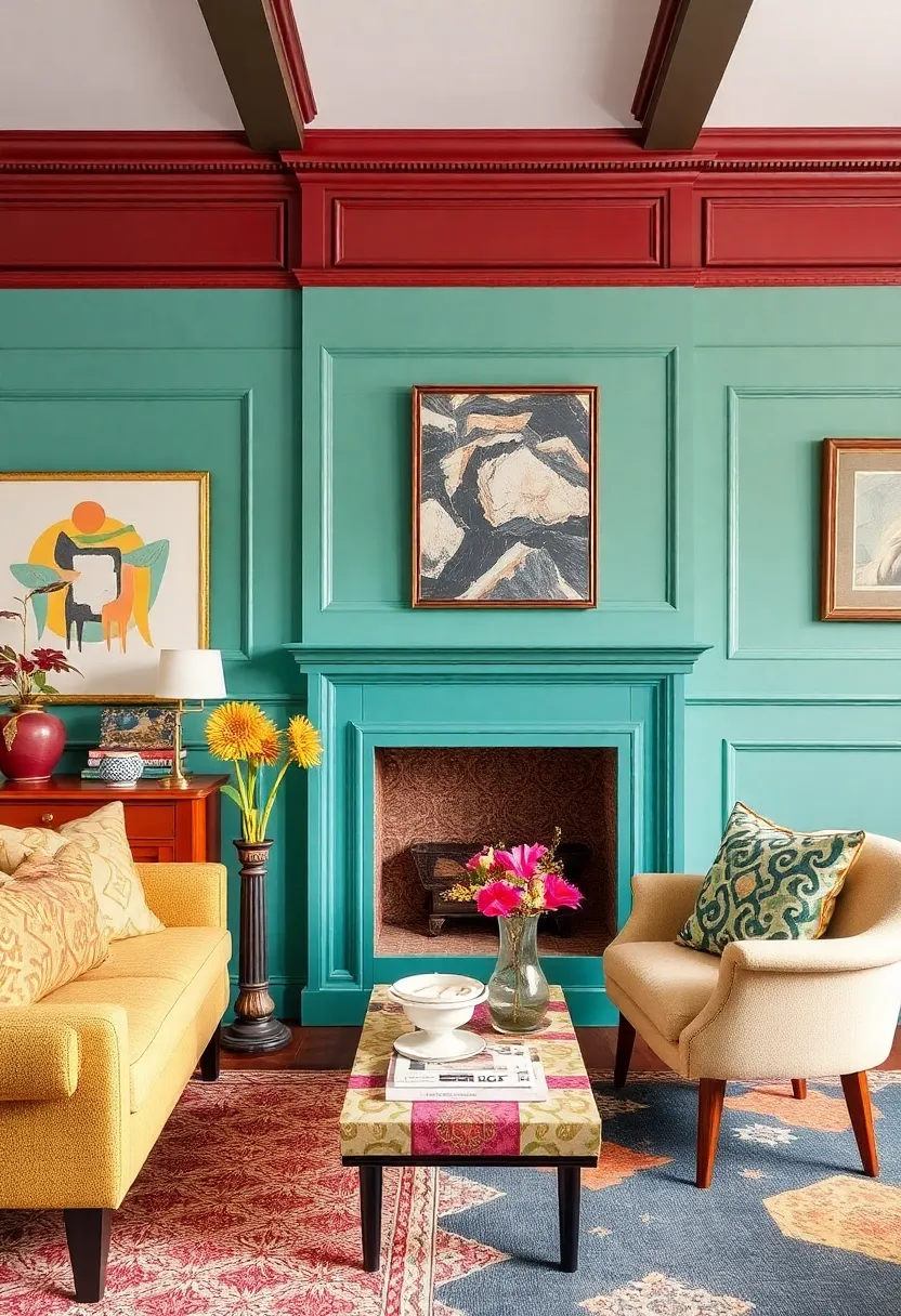 30+ Elegant Wall Trim Ideas to Elevate Your Living Space - 30. Hybrid Trim Techniques