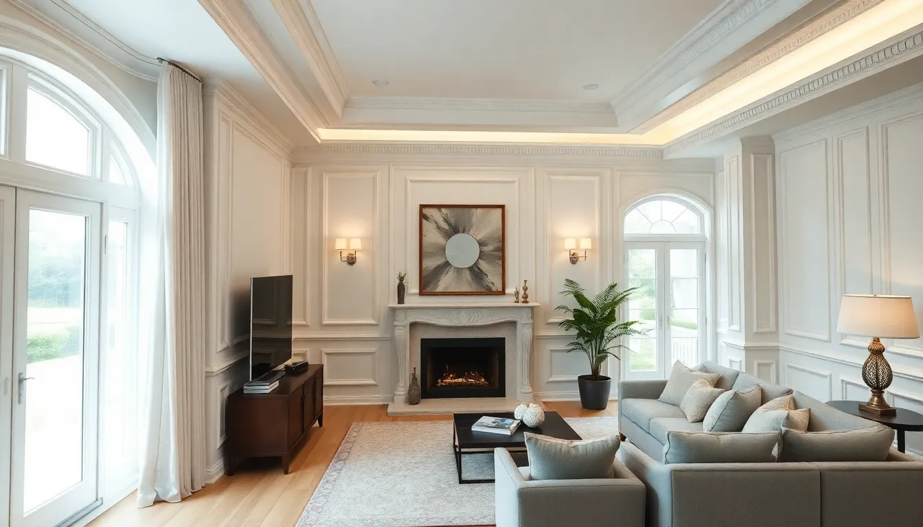 30+ Elegant Wall Trim Ideas to Elevate Your Living Space