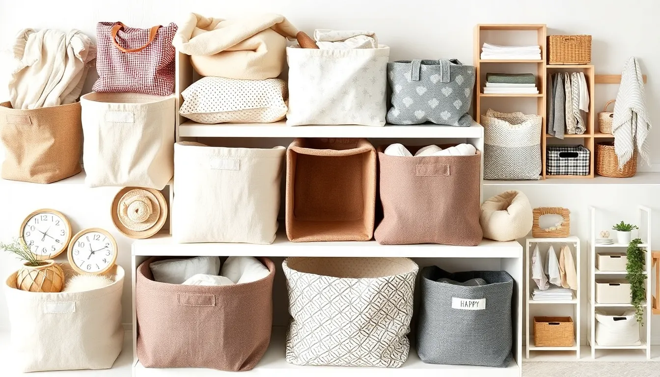 30+ Fabric Storage Ideas to Keep Your Home Organized and Chic