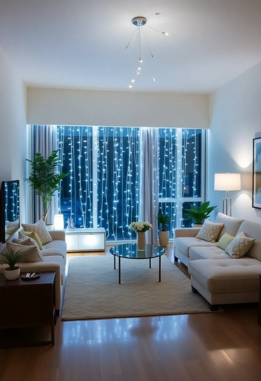 30+ Stunning Living Room Ceiling Lighting Ideas for Perfect Illumination 151 30+ Stunning Living Room Ceiling Lighting Ideas for Perfect Illumination - 23. Fiber Optic Lighting