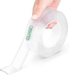 EZlifego Double Sided Tape Heavy Duty, Nano Double Sided Adhesive Tape, ...