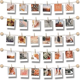 BIZYAC Hanging Photo Display Room Wall Decor - Sculptural Picture Frames...