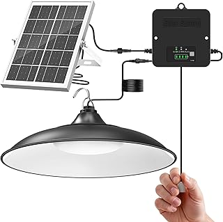 Solar Shed Light Indoor Outdoor, Solar Pendant Light 2000LM Daytime Avai...