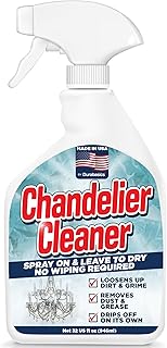 32oz Chandelier Cleaner Spray – Chandelier Cleaner Drip Dry No Wipe for ...
