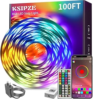 30+ Stunning Living Room Ceiling Lighting Ideas for Perfect Illumination 105 KSIPZE 100ft Led Strip Lights RGB Music Sync Color Changing Bluetooth Le...