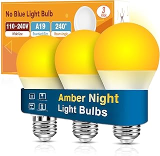 30+ Stunning Living Room Ceiling Lighting Ideas for Perfect Illumination 133 Neporal Amber Light Bulbs, 9W 60W Equivalent A19 Soft Light Bulb, Blue L...