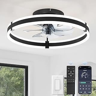 30+ Stunning Living Room Ceiling Lighting Ideas for Perfect Illumination 145 ZMISHIBO Ceiling Fans with Lights and Remote, 19.7'' Low Profile Ceiling...
