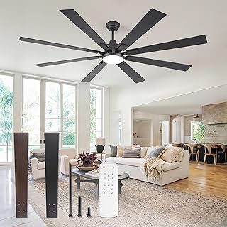 30+ Stunning Living Room Ceiling Lighting Ideas for Perfect Illumination 149 ZMISHIBO 72 inch Large Ceiling Fans with Lights and Remote, Indoor/Outdo...