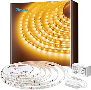 30+ Stunning Living Room Ceiling Lighting Ideas for Perfect Illumination 159 Govee Warm White LED Strip Lights, Bright 300 LEDs, 3000K Dimmable Light...
