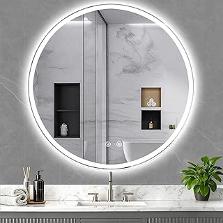 30+ Stunning Living Room Ceiling Lighting Ideas for Perfect Illumination 166 28 Inch LED Bathroom Mirror: Round Vanity Mirror with Lights, Dimmable &...