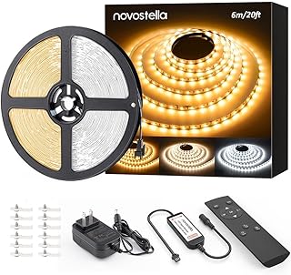 30+ Stunning Living Room Ceiling Lighting Ideas for Perfect Illumination 183 NOVOSTELLA 20ft Tunable White LED Strip Light kit Dimmable 3000K-6500K 2...