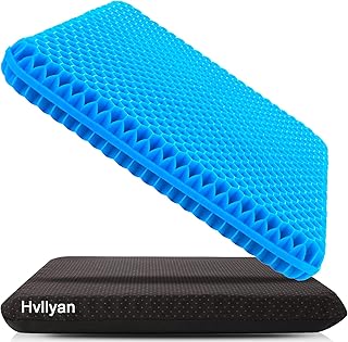 Gel Seat Cushion for Long Sitting (Thick & Extra Large), Gel Cushion for...