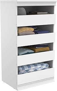 ClosetMaid Modular Storage Unit with 4 Drawers, Wood Closet Organizer, S...