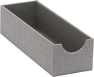 Household Essentials Grey 725-1 Deep Drawer Organizer Box for Storage | ...