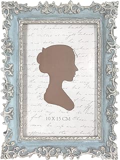 AELS 4x6 Inch Vintage Picture Frame, Elegant Antique Photo Frames with G...