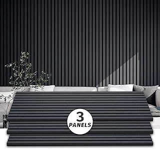 Wood Wall Panels for Interior Wall Decor 3 Pack 48x24 Inch, Wooden Panel...