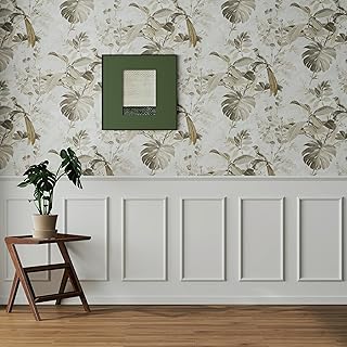 6 Set Accent Wall Molding Kit Premade Wainscoting Panels Wall Molding Pe...