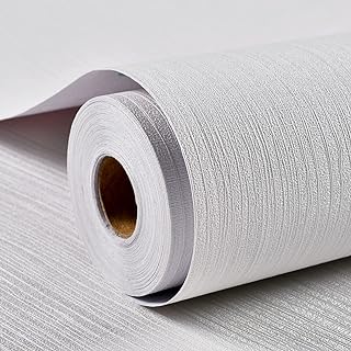 Haimin Grasscloth Textured Wallpaper 24in X 393in Fabric Contact Paper W...