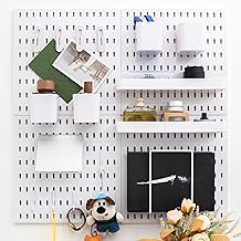 Wall-Mounted Pegboard Kit, 25.2