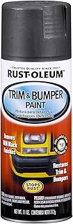 Rust-Oleum 251574 Automotive Trim & Bumper Spray Paint, 11 oz, Black
