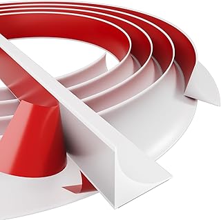 Flexible Quarter Round Molding Trim - Peel and Stick Silicone Caulk Stri...