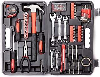 CARTMAN 148 Piece Automotive and Household Tool Set Perfect for Car Enth...