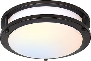 13 inch Flush Mount LED Ceiling Light Fixture, 2700K/3000K/3500K/4000K/5...