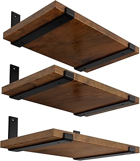 LEOPO 12 inch Shelf Brackets 6-Pack ,1/5 inch Thick Heavy Duty Industria...