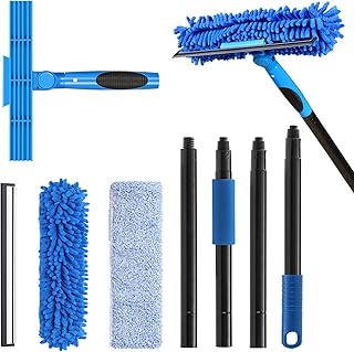 VITEVER Professional 69'' Window Squeegee Cleaner Tool with Extension Po...