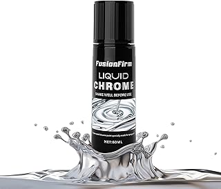 Mirror Airbrush Paint - 60ml Liquid Chrome Paint, Alcohol-Based Metallic...