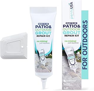 PentaUSA Outdoor Grout - Premixed Patio Grout in a Tube, Ready to Use Po...
