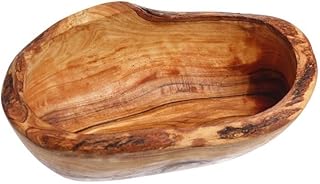 Naturally Med - Olive Wood Rustic Bowl - 5.5