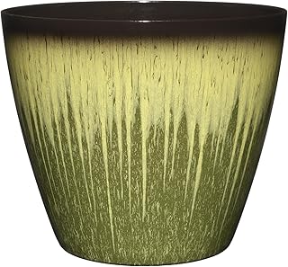 Classic Home and Garden Vogue Planter Pots w/Pottery Quality Finish - Mo...