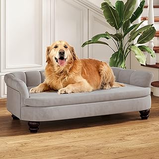 Dog Couch Sofa Bed, Comfortable Pet Sofa for Large and Medium Dogs, Soft...