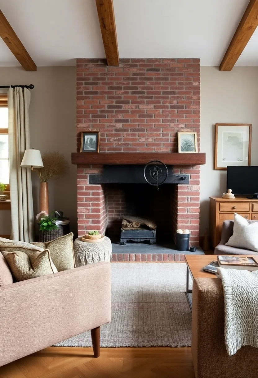 25+ Creative Ideas for Chimney Breast Living Room Design 15 25+ Creative Ideas for Chimney Breast Living Room Design - 15. Play with Textures