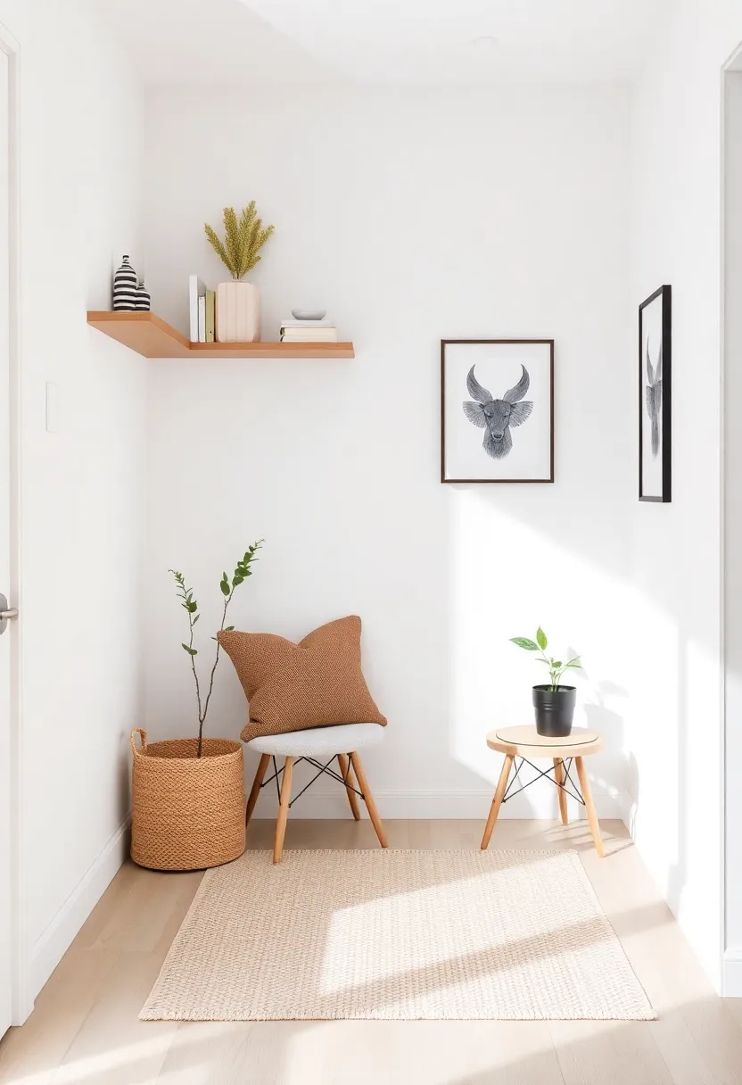 25+ Clever Alcove Ideas for Living Room Storage and Decor - 22. Minimalist Design Alcove