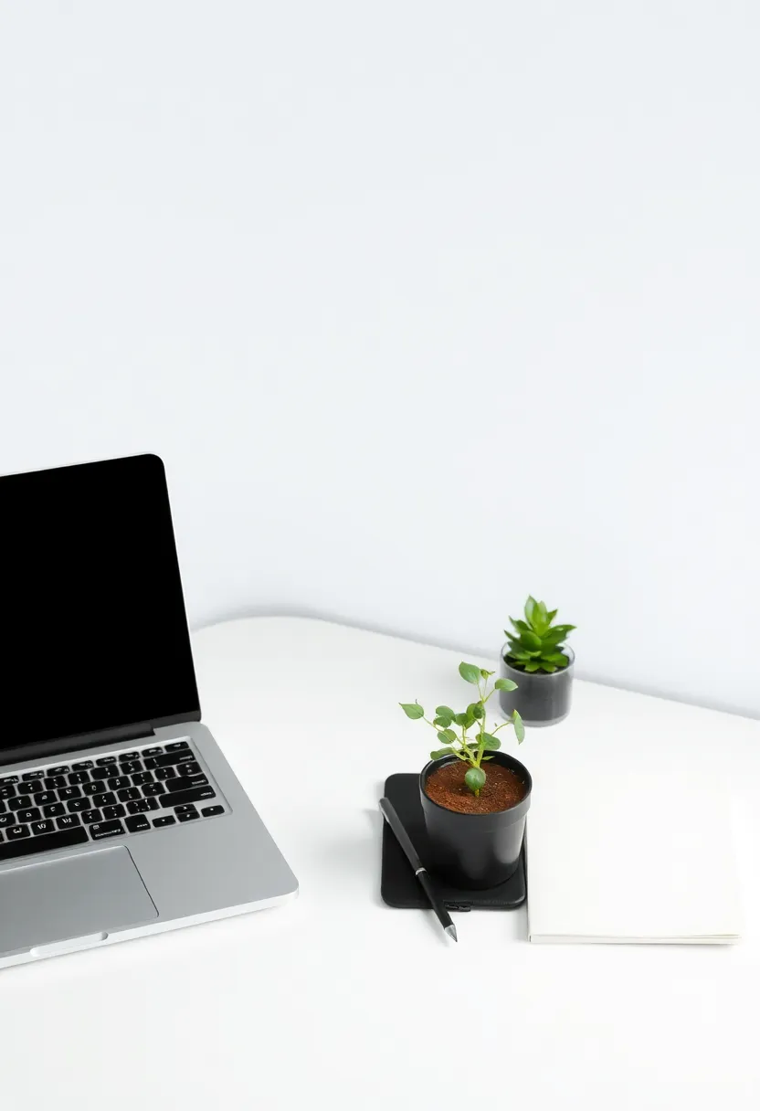 25+ Desk Organization Ideas to Boost Focus and Productivity - 5. A Clean Desktop