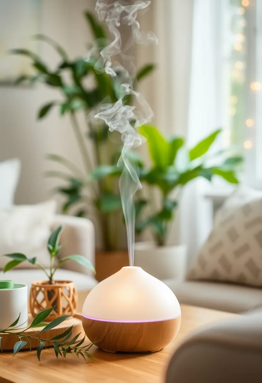 25+ Diwali Decoration Ideas for Living Room to Brighten Up Your Festive Space - 17. Natural Essential Oils