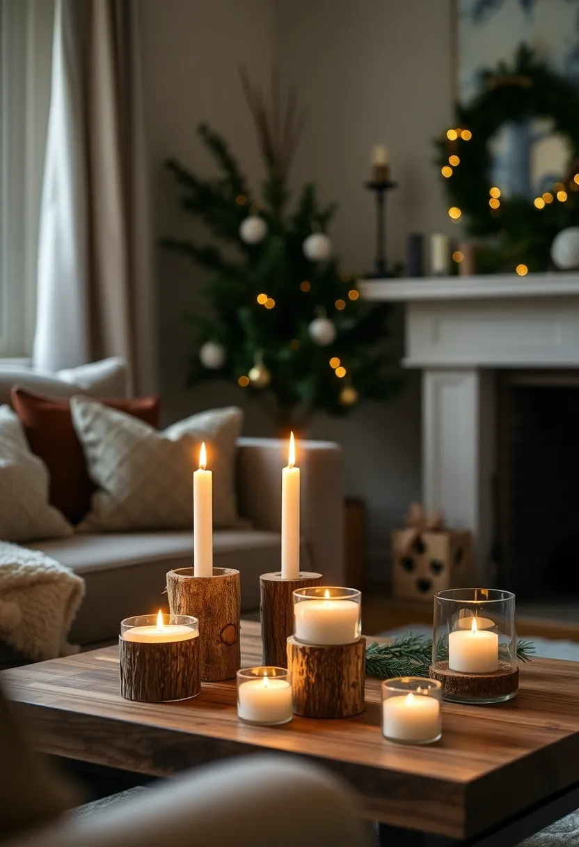 25+ Diwali Decoration Ideas for Living Room to Brighten Up Your Festive Space - 9. DIY Candle Holders