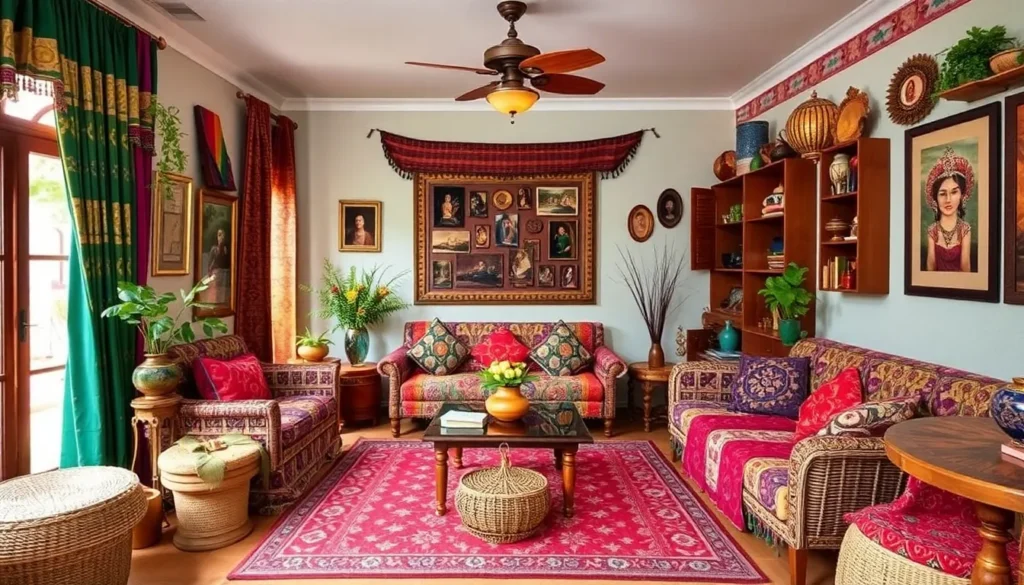 25+ Indian Living Room Ideas Full of Color and Culture