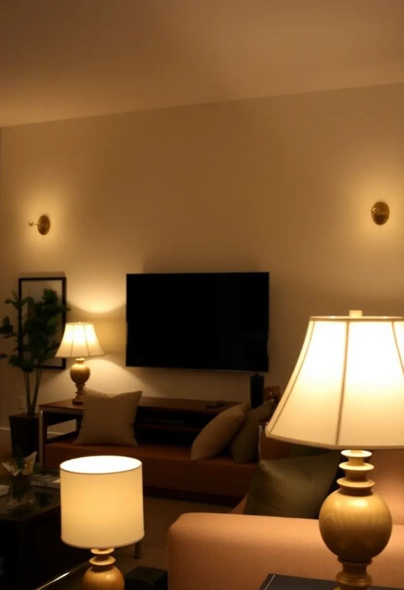 25+ Joanna Gaines Living Room Ideas for a Cozy Farmhouse Feel - 20. Soft Ambient Lighting