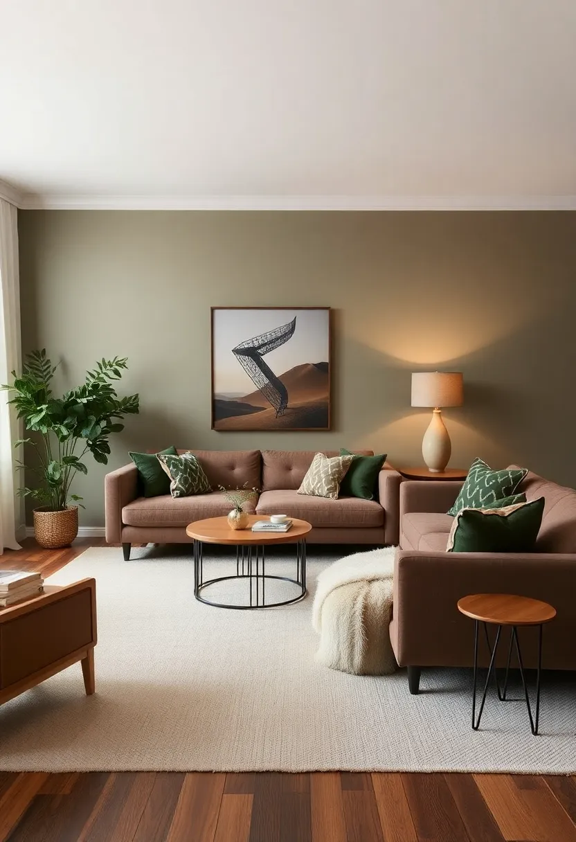 25+ Joanna Gaines Living Room Ideas for a Cozy Farmhouse Feel - 9. Earthy Color Palettes