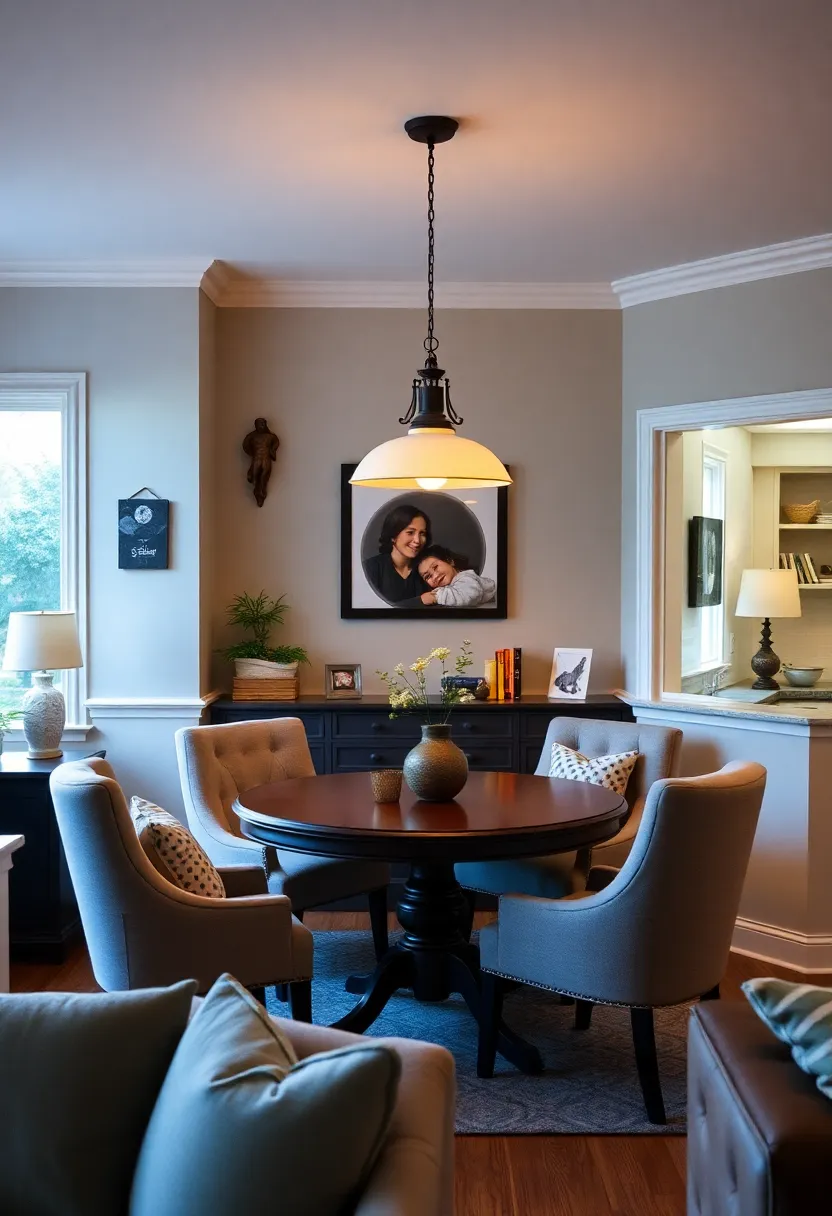 25+ Living Room Dining Room Combo Ideas for Open-Plan Spaces 8 25+ Living Room Dining Room Combo Ideas for Open-Plan Spaces - 2. Cozy Nook: Create a Dining Corner