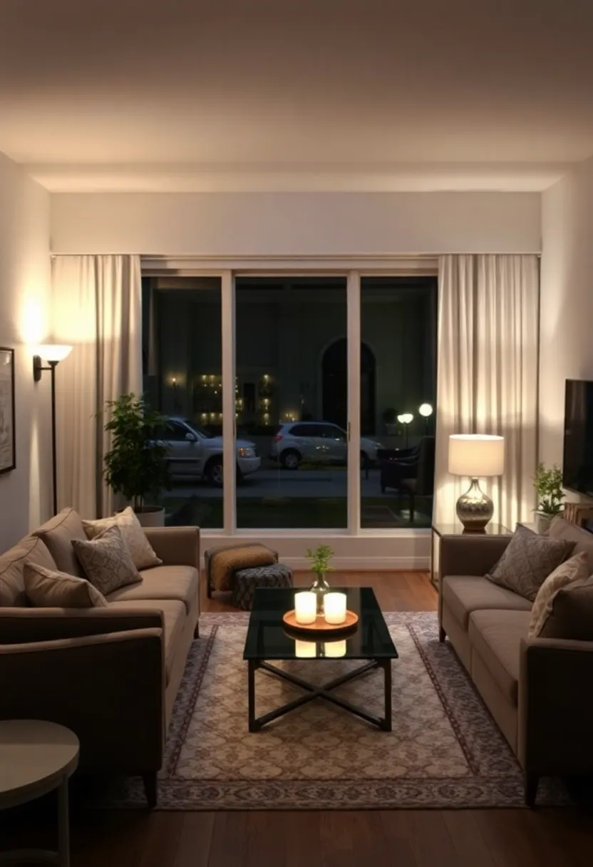 25+ Living Room Extension Ideas to Maximize Space and Light - 10. Layered Lighting