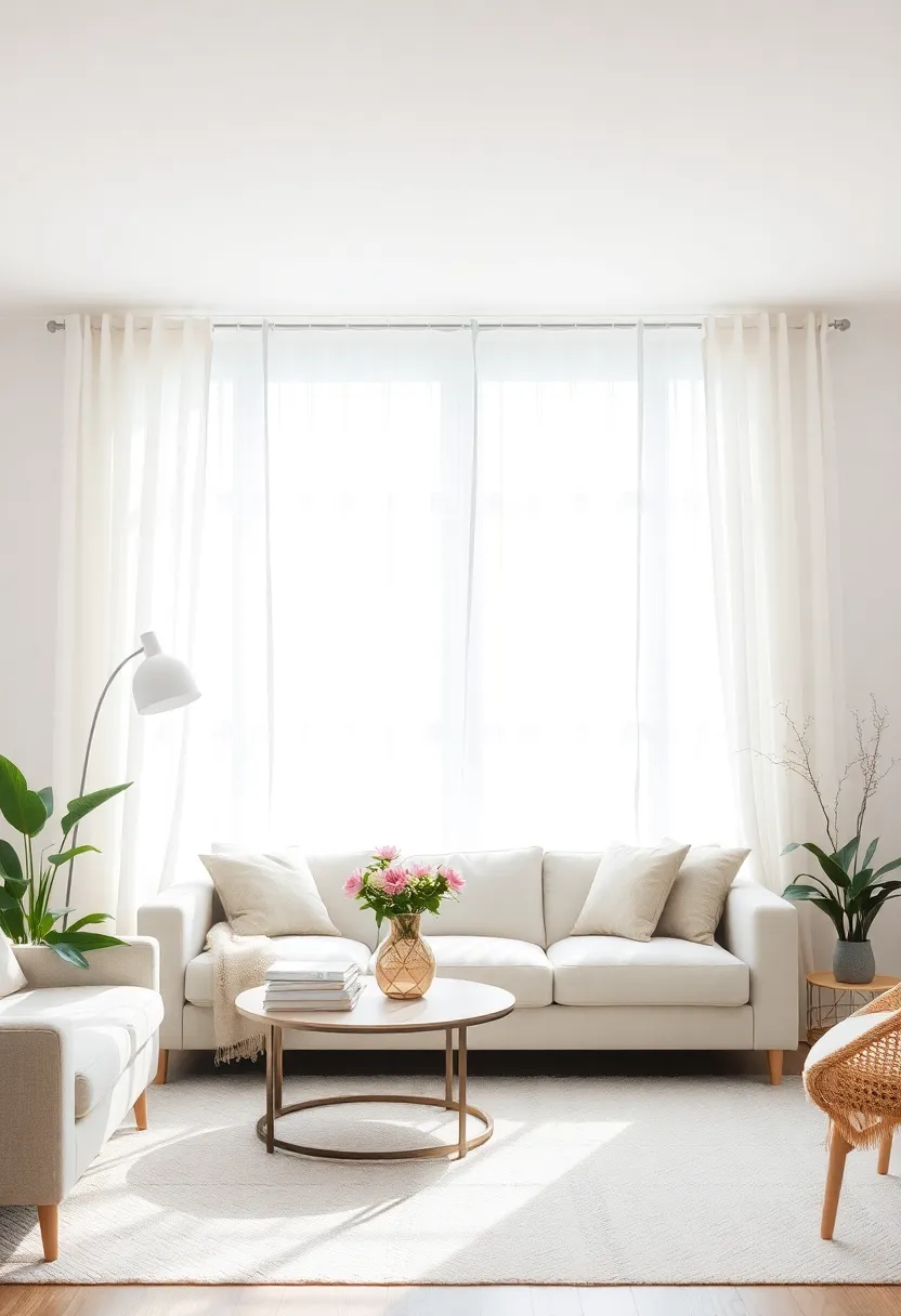 25+ Living Room Extension Ideas to Maximize Space and Light - 13. Use Curtains Wisely