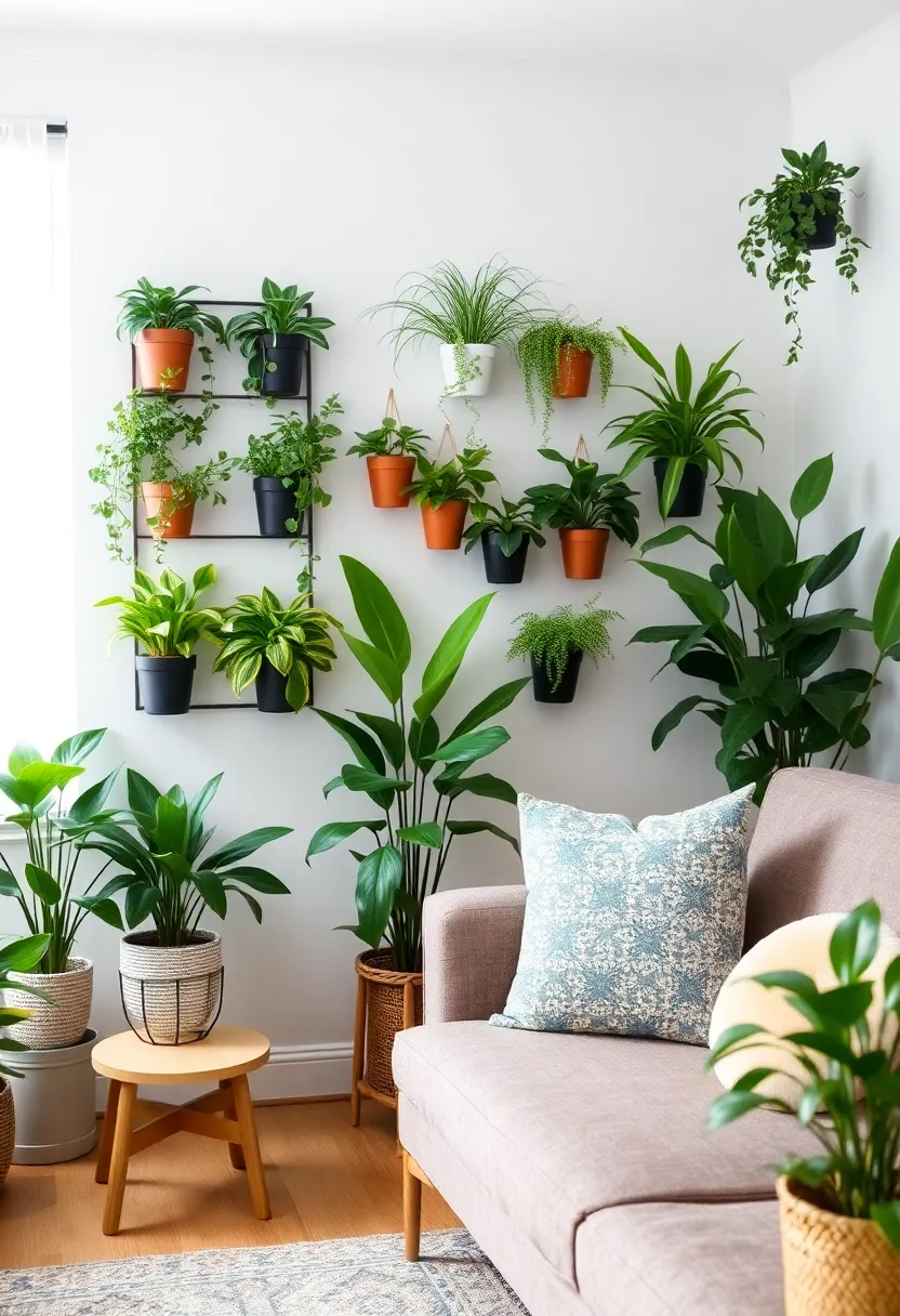 25+ Living Room Extension Ideas to Maximize Space and Light - 8. Incorporating Plants