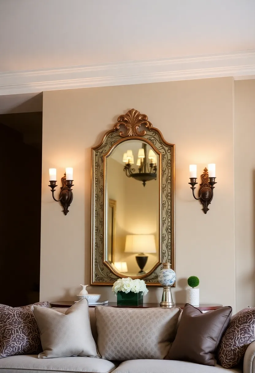 27+ Brilliant Lighting Ideas for Living Room with Low Ceiling You’ll Love - 2. Wall Sconces for Stylish Ambiance