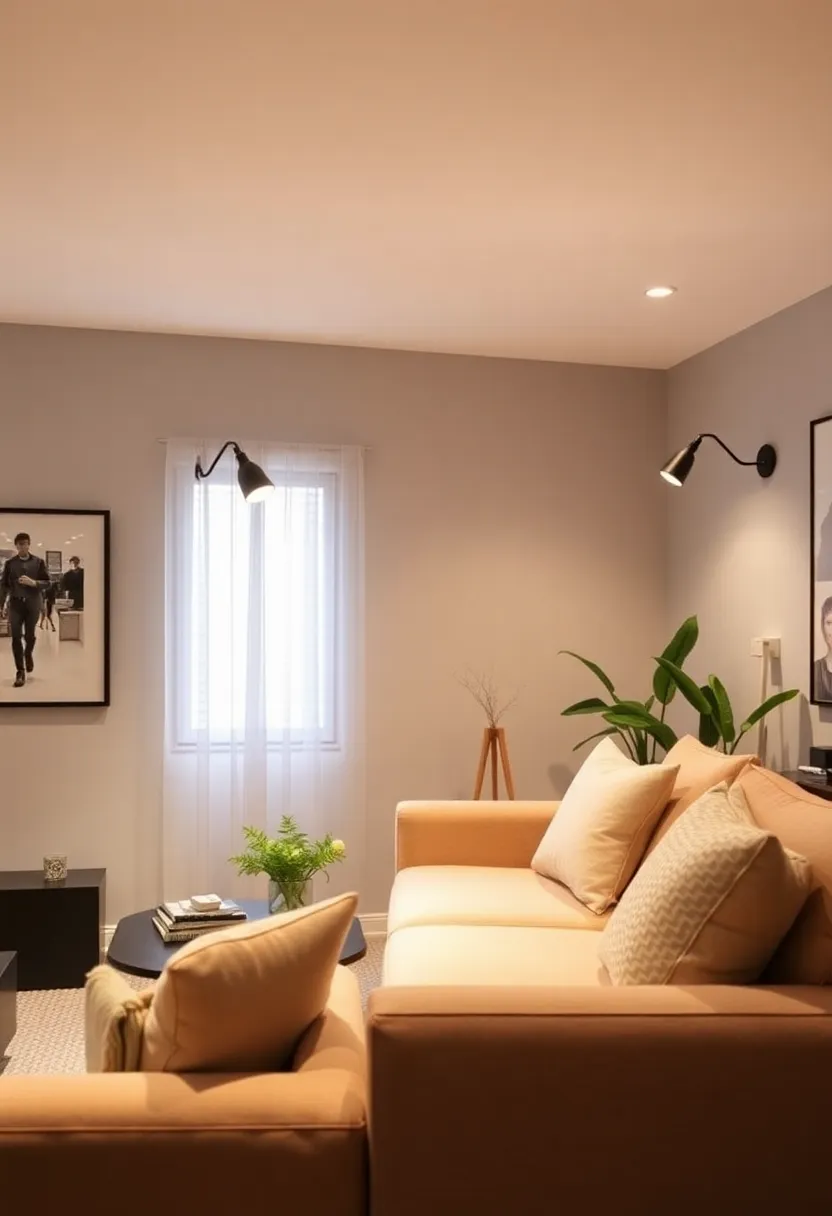 27+ Brilliant Lighting Ideas for Living Room with Low Ceiling You’ll Love - 27. Adjustable Wall Brackets